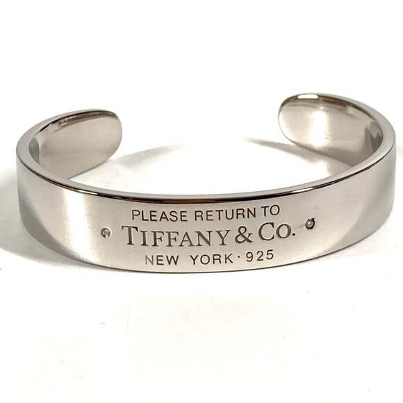 TIFFANY Authentic Silver Diamond